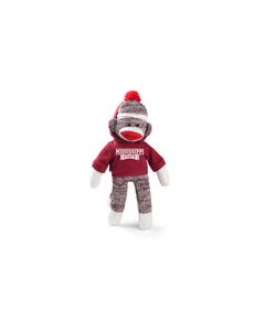 Mississippi State Sock Monkey  8in
