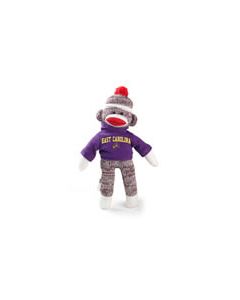 East Carolina Sock Monkey  8in