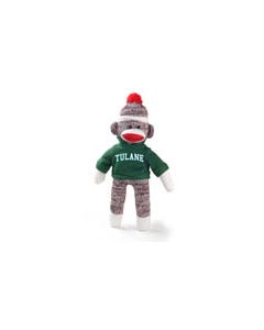 Tulane Sock Monkey  8in
