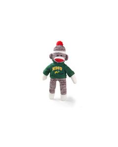 North Dakota State Sock Monkey  8in