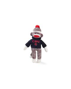 Central Washington Sock Monkey  8in