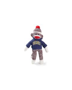 UC Santa Barbara Sock Monkey  8in