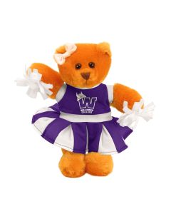 8" Cheerleader Bear