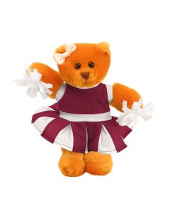 8" Cheerleader Bear