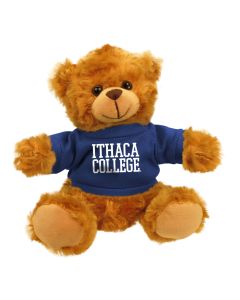 Ithaca College Jersey Bear 6"