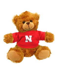 Nebraska Jersey Bear 6"