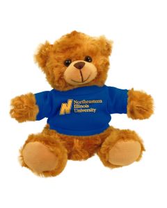Northeastern Illinois Jersey Bear 6"