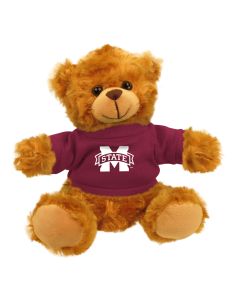 Mississippi State Jersey Bear 6"