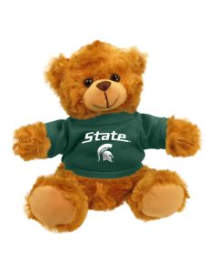 Michigan State Jersey Bear 6"