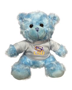 LSU Plush Blue Bear 6"