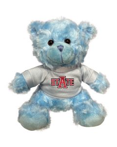 Arkansas State Plush Blue Bear 6"
