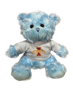 Iowa State Plush Blue Bear 6"