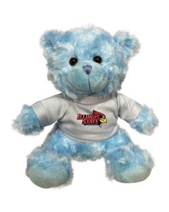 Illinois State Plush Blue Bear 6"