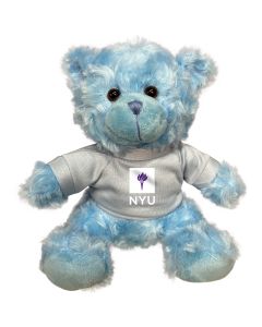 NYU Plush Blue Bear 6"