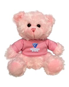 Georgia State Plush Pink Bear 6"