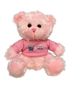 Middle Georgia State Plush Pink Bear 6"