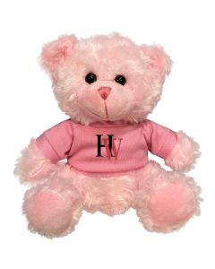 Harvard Westlake Plush Pink Bear 6"