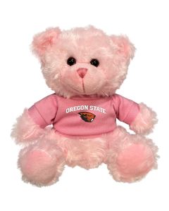 Oregon State Plush Pink Bear 6"