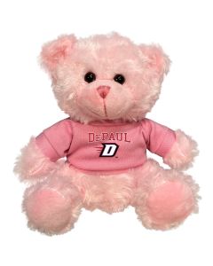 DePaul Plush Pink Bear 6"