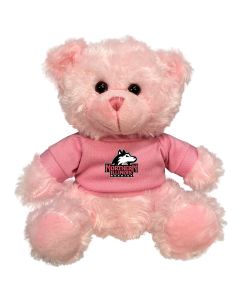 Northern Illinois Plush Pink Bear 6"