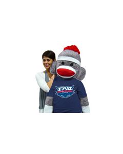 Florida Atlantic Sock Monkey 5 Foot