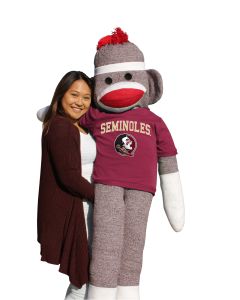 Florida State 5.5 ft Collegiate Sock Monkey