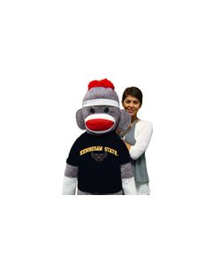 Kennesaw State Sock Monkey 5 Foot