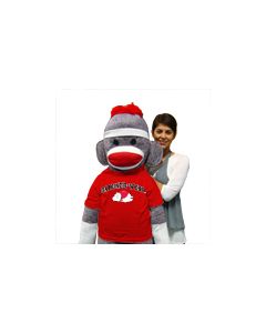 Gardner Webb Sock Monkey 5 Foot