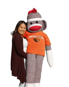 Oregon State 5.5 ft Collegiate Sock Monkey
