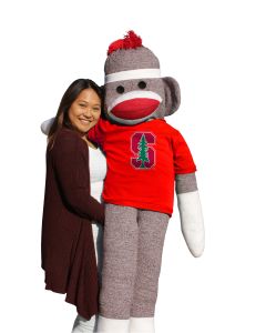 Stanford 5.5 ft Collegiate Sock Monkey