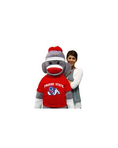 Fresno State Sock Monkey 5 Foot