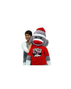 UNLV Sock Monkey 5 Foot