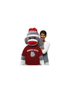 Minnesota Duluth Sock Monkey 5 Foot