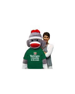 Washington St Louis Sock Monkey 5 Foot