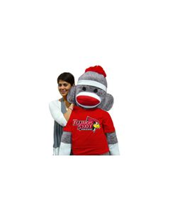 Illinois State Sock Monkey 5 Foot
