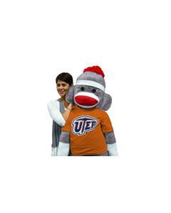 Texas El Paso Sock Monkey 5 Foot