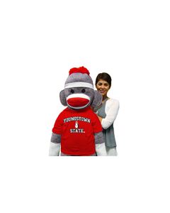 Youngstown State Sock Monkey 5 Foot