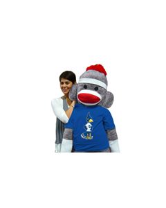 Creighton Sock Monkey 5 Foot