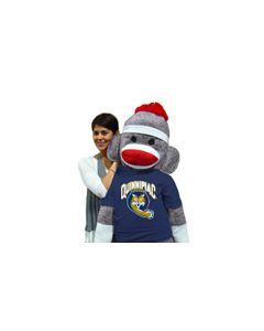 Quinnipiac Sock Monkey 5 Foot