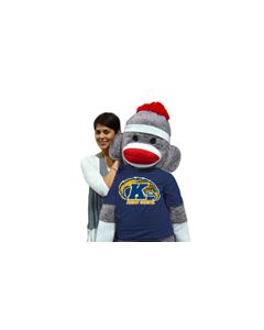 Kent State Sock Monkey 5 Foot
