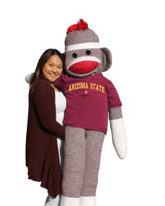 Arizona State 5.5 ft Collegiate Sock Monkey