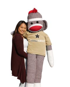 Vanderbilt 5.5 ft Collegiate Sock Monkey
