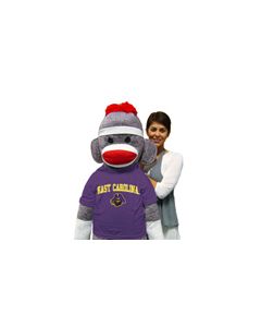 East Carolina Sock Monkey 5 Foot