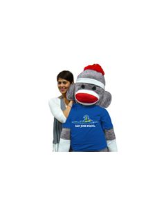 San Jose State Sock Monkey 5 Foot