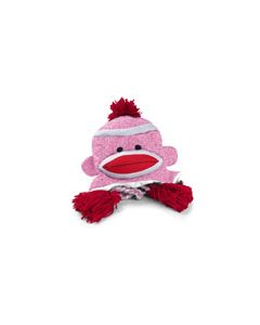 Sock Monkey Hat - Pink