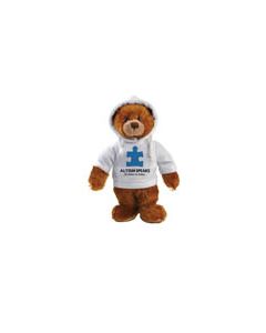 Autism Speaks Logo Hoodie Bear