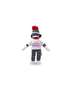 March For Babies Sock Monkey 8"