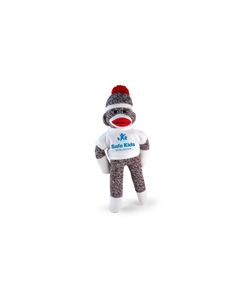 Safe Kids Logo T-Shirt Sock Monkey