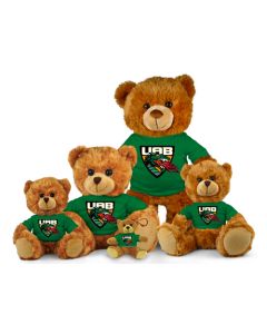 Alabama Birmingham Jersey Bear 18"
