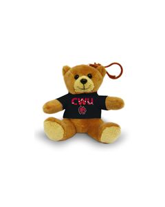 Central Washington Jersey Bear Keychain